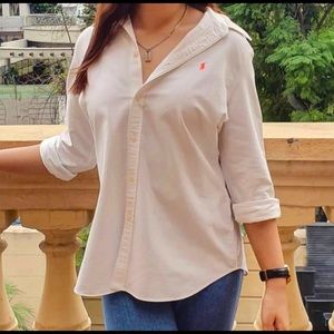 Button up shirt for women from Ralph Lauren, XL